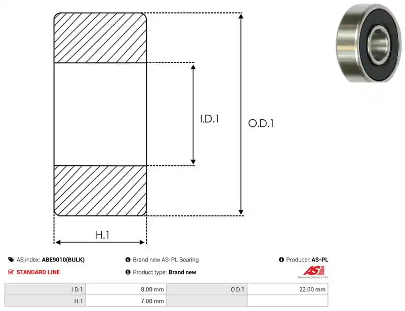 AS-PL ABE9010(BULK)