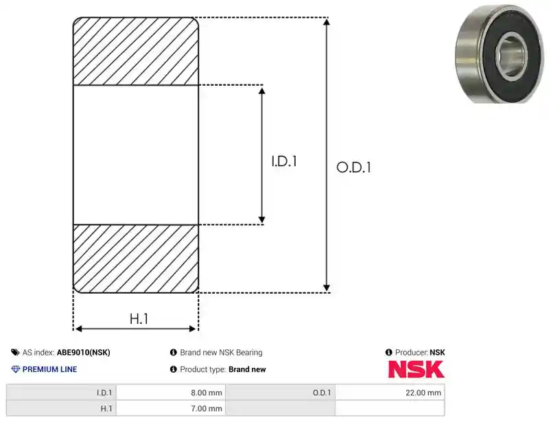 AS-PL ABE9010(NSK)