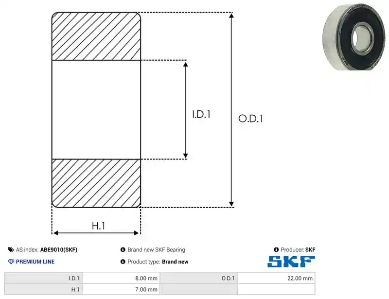 AS-PL ABE9010(SKF)