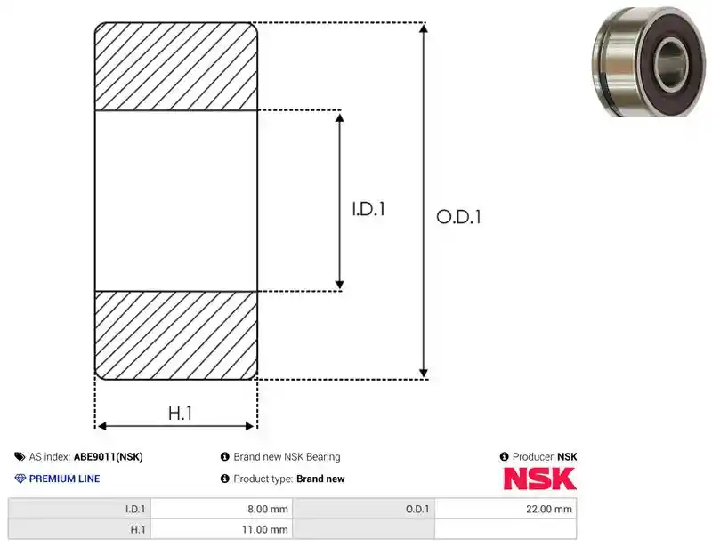 AS-PL ABE9011(NSK)