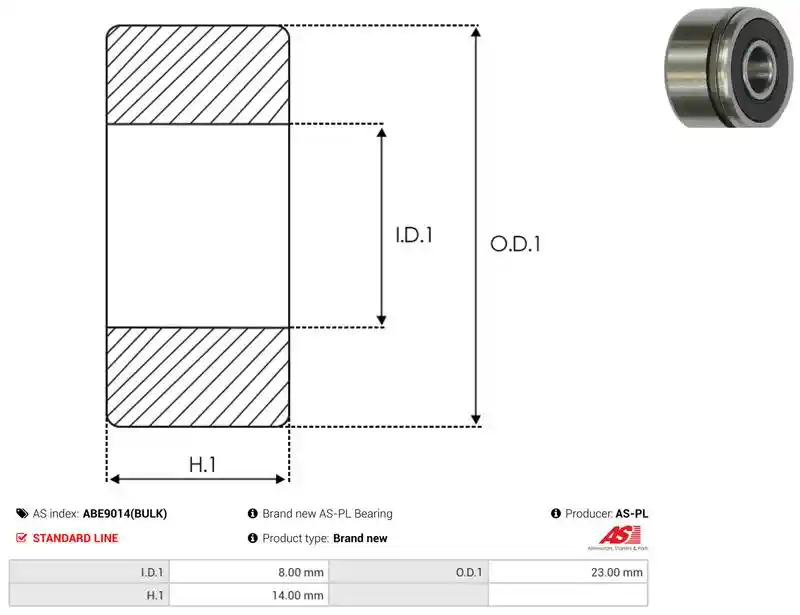 AS-PL ABE9014(BULK)