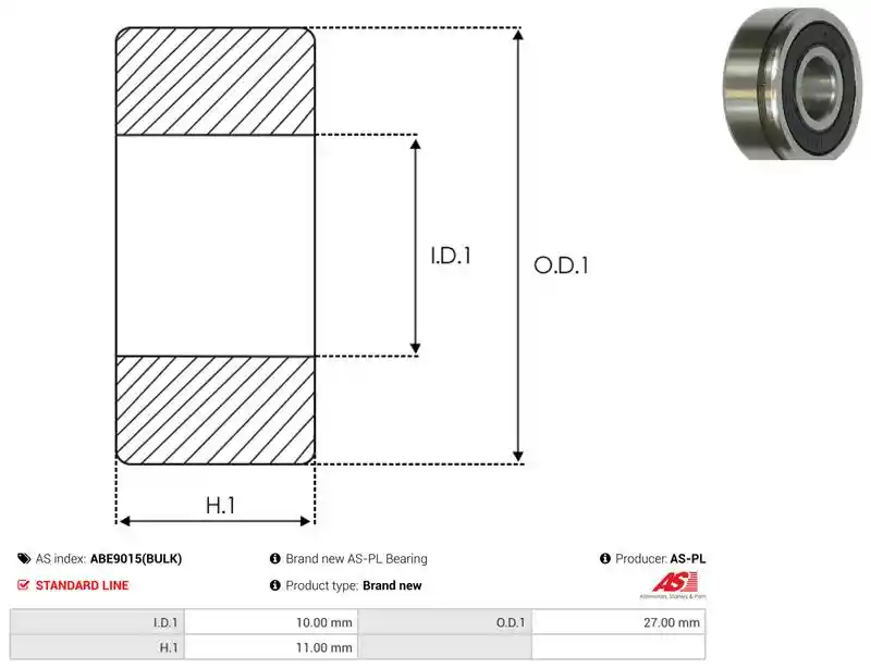 AS-PL ABE9015(BULK)