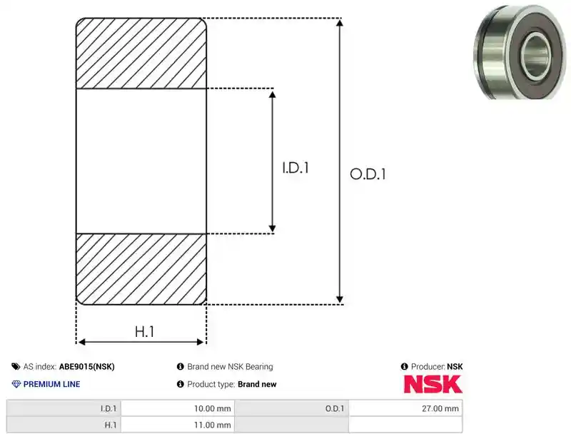 AS-PL ABE9015(NSK)