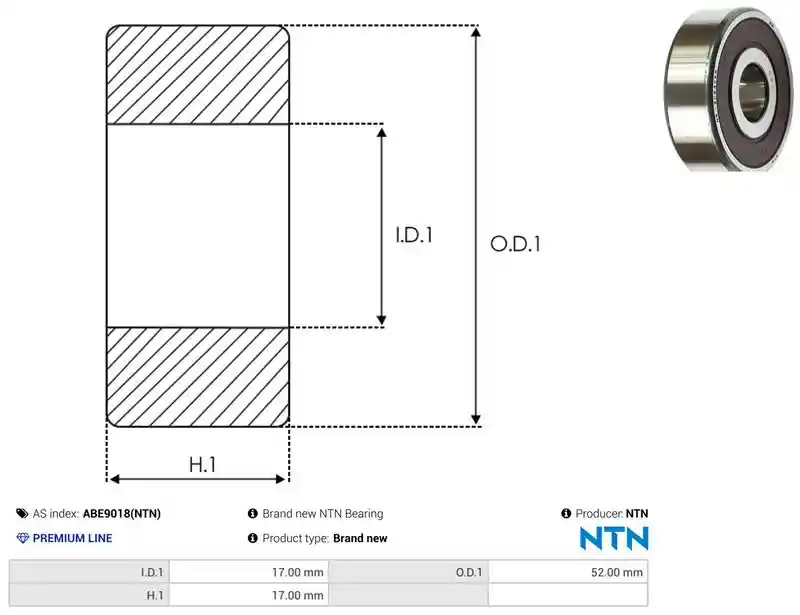 AS-PL ABE9018(NTN)