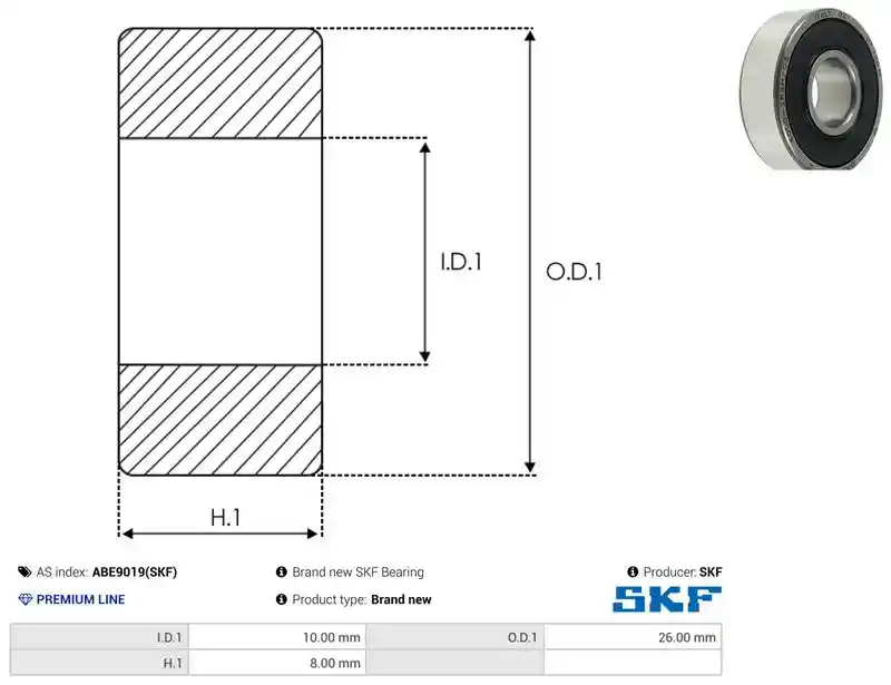AS-PL ABE9019(SKF)