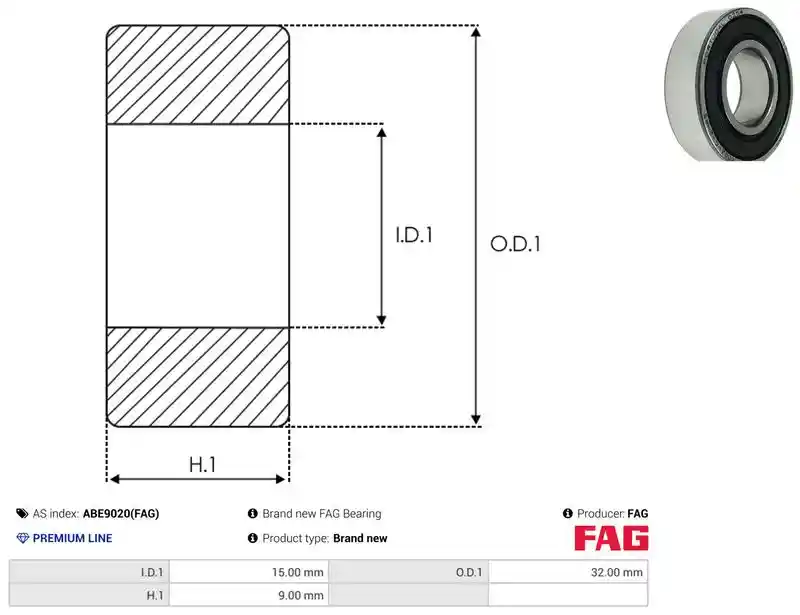 AS-PL ABE9020(FAG)