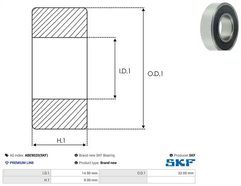 AS-PL ABE9020(SKF)