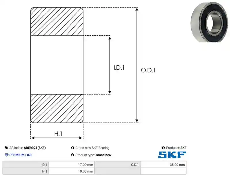 AS-PL ABE9021(SKF)