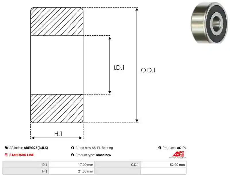 AS-PL ABE9025(BULK)