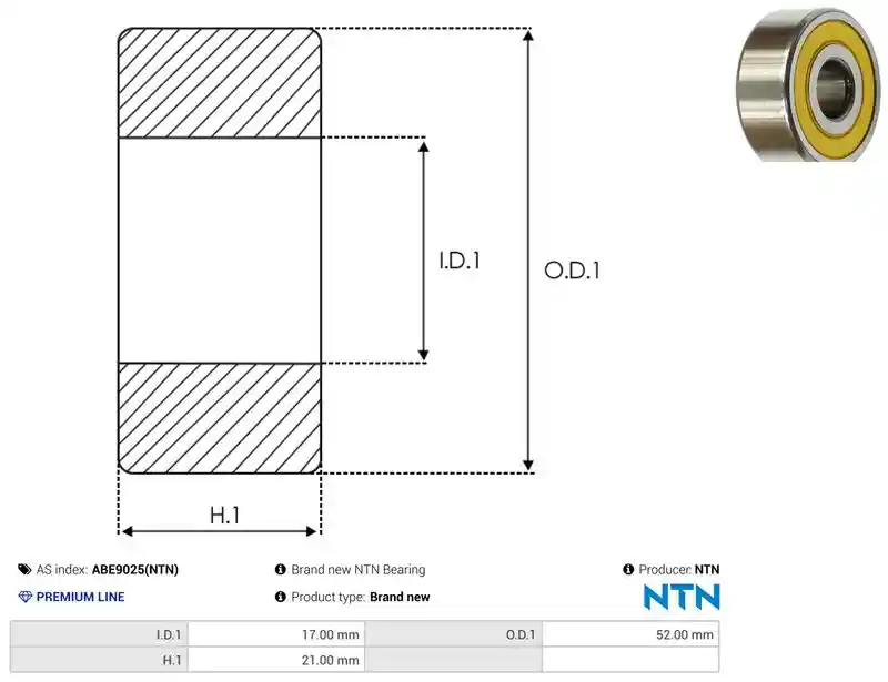 AS-PL ABE9025(NTN)