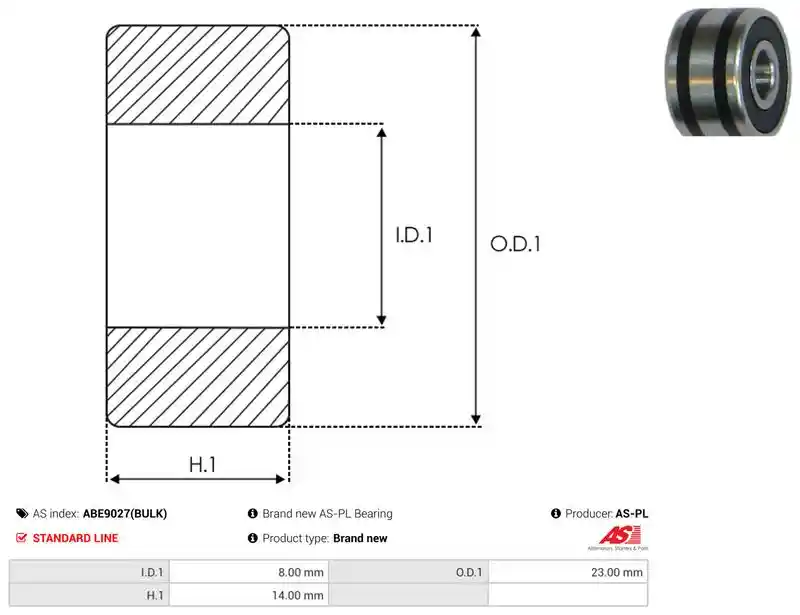 AS-PL ABE9027(BULK)