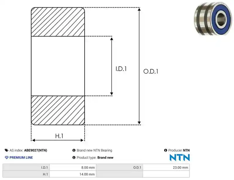 AS-PL ABE9027(NTN)
