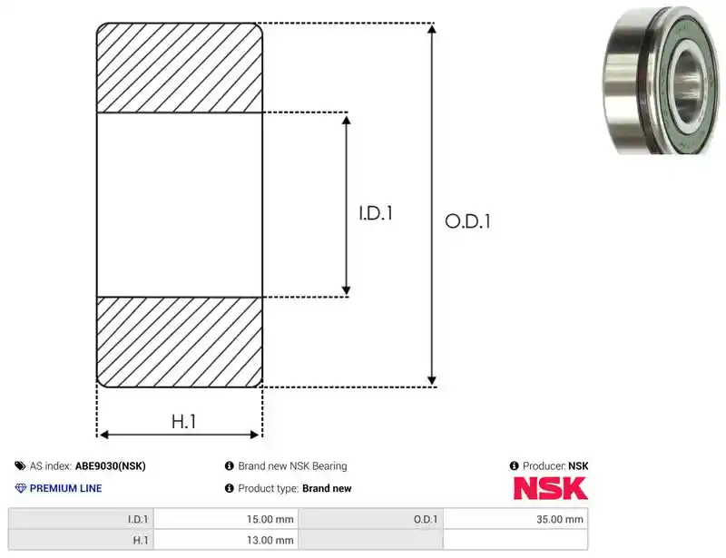 AS-PL ABE9030(NSK)