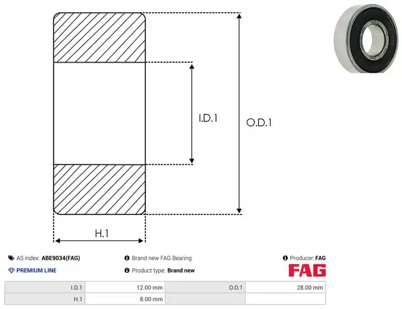 AS-PL ABE9034(FAG)
