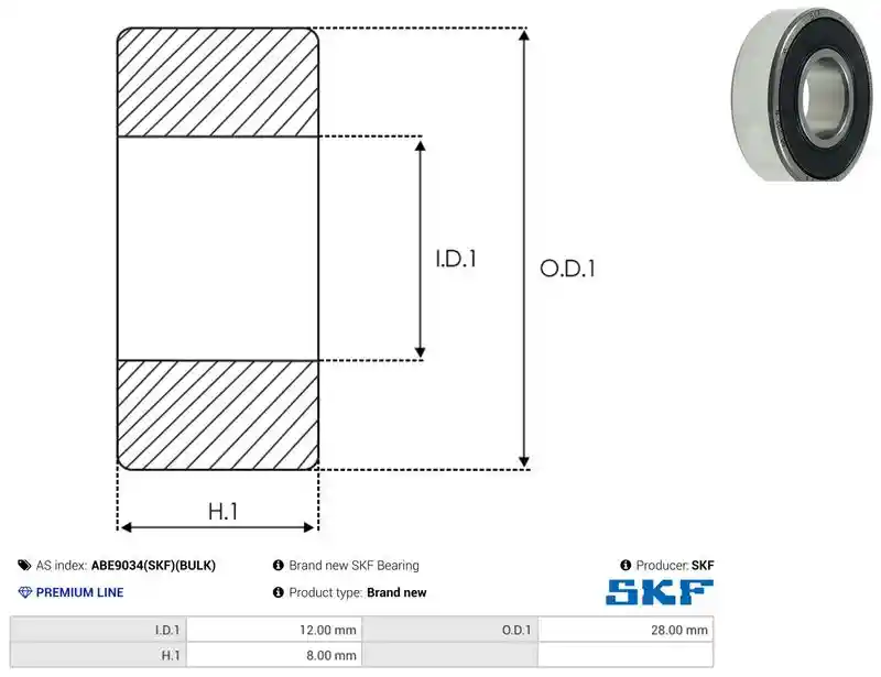 AS-PL ABE9034(SKF)(BULK)