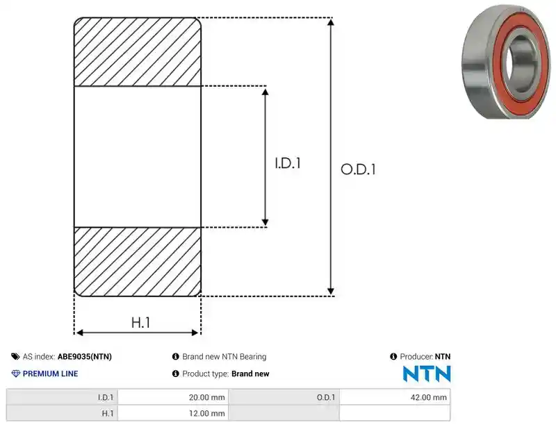 AS-PL ABE9035(NTN)