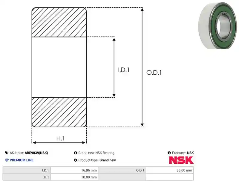 AS-PL ABE9039(NSK)