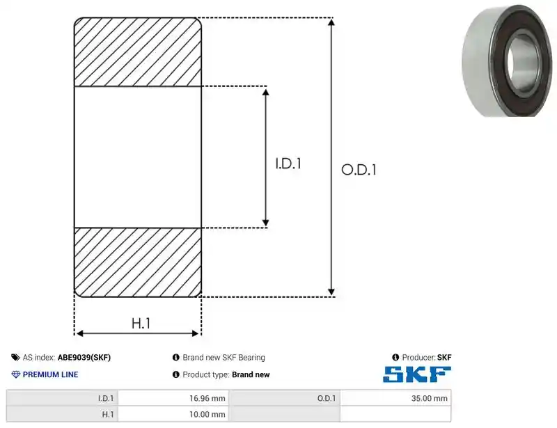 AS-PL ABE9039(SKF)