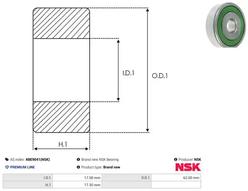 AS-PL ABE9041(NSK)