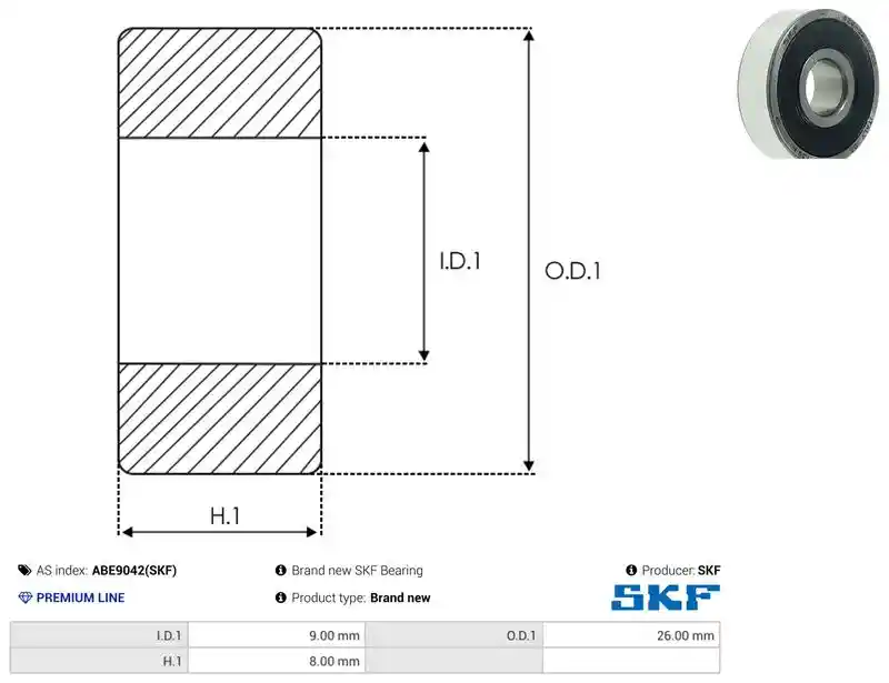AS-PL ABE9042(SKF)