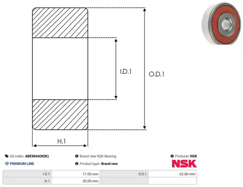 AS-PL ABE9044(NSK)