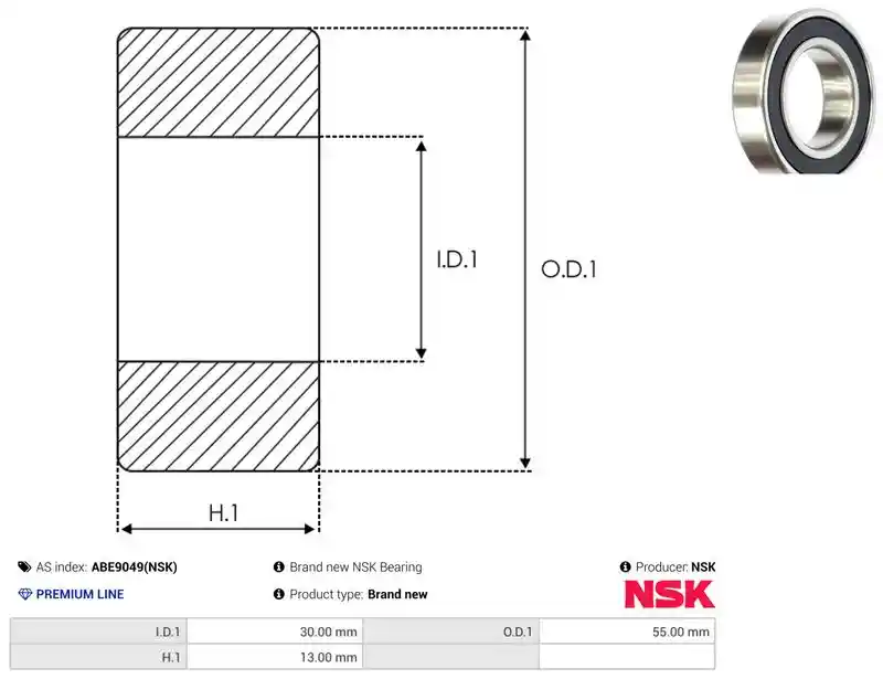 AS-PL ABE9049(NSK)