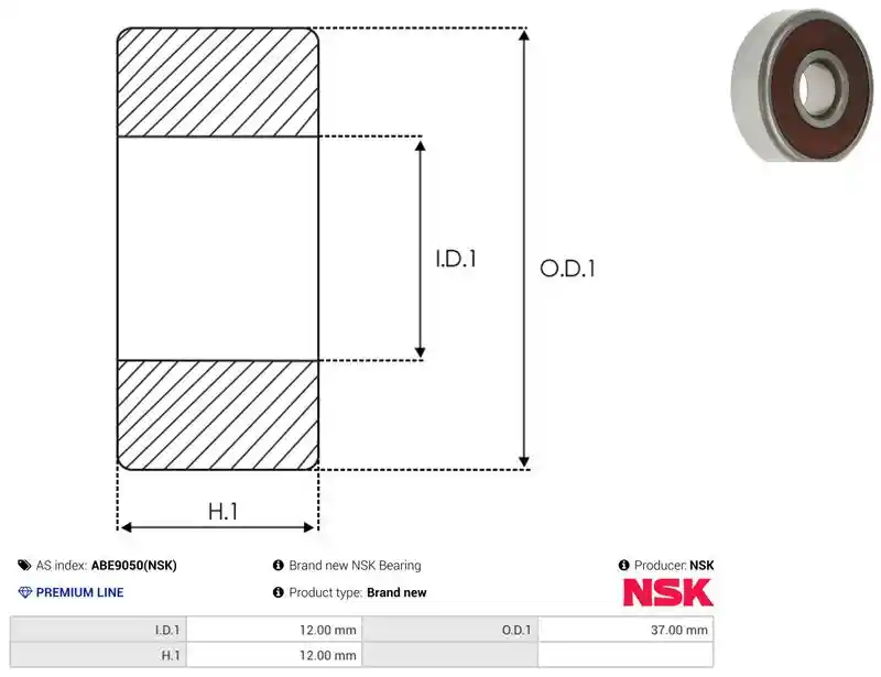 AS-PL ABE9050(NSK)