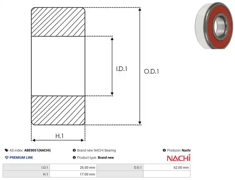 AS-PL ABE9051(NACHI)