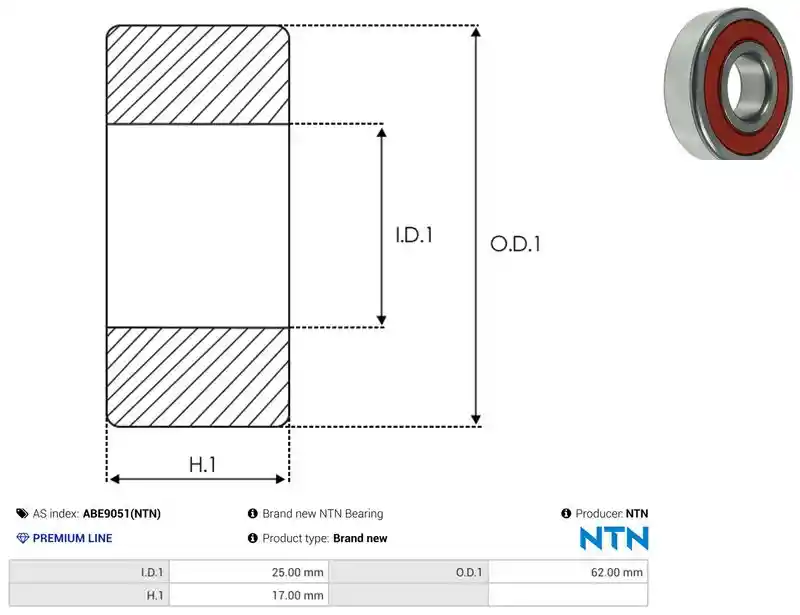 AS-PL ABE9051(NTN)
