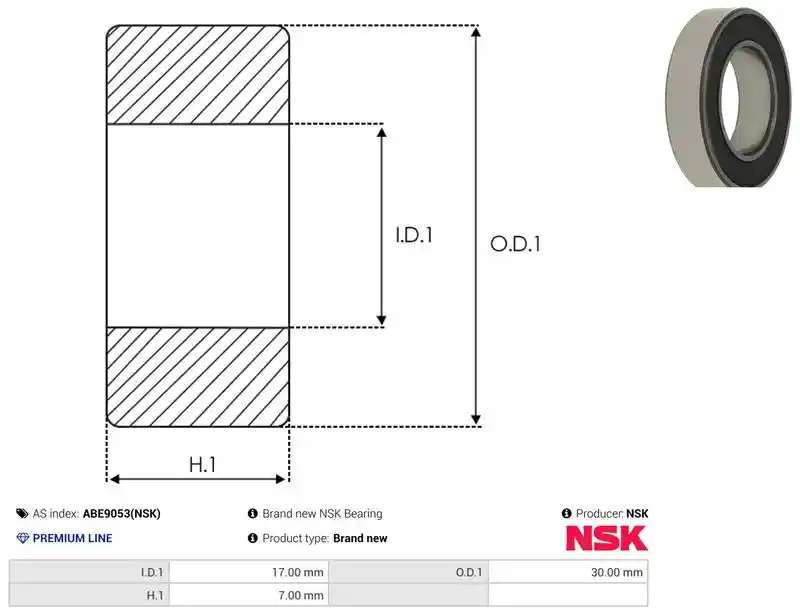 AS-PL ABE9053(NSK)