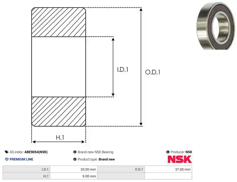 AS-PL ABE9054(NSK)
