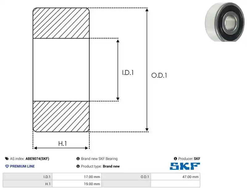 AS-PL ABE9074(SKF)