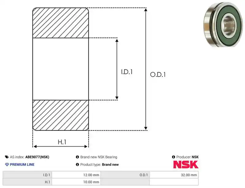 AS-PL ABE9077(NSK)