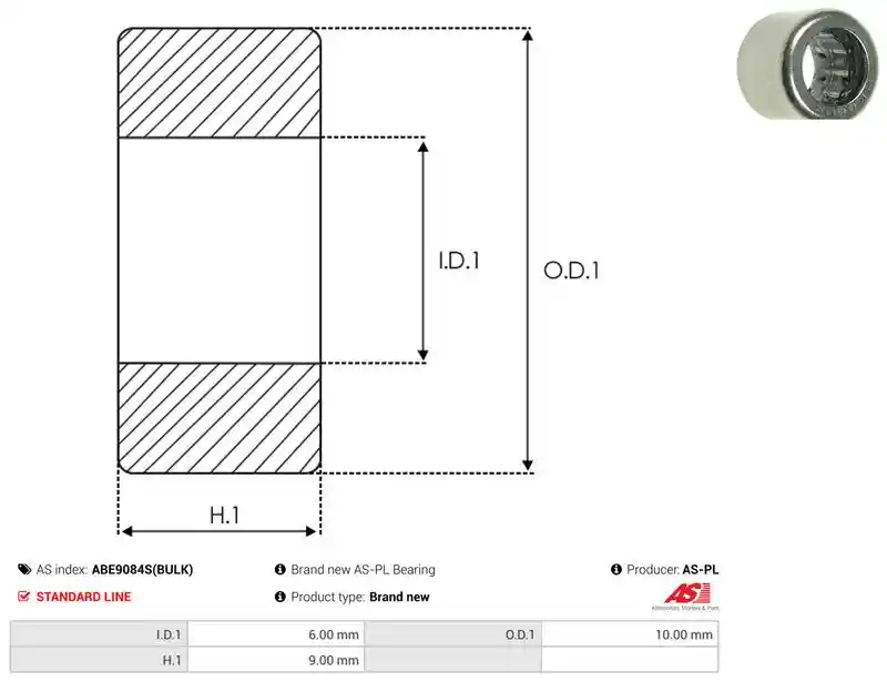 AS-PL ABE9084S(BULK)