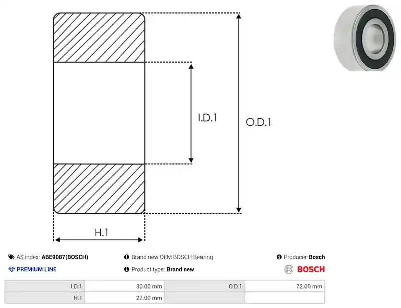 AS-PL ABE9087(BOSCH)