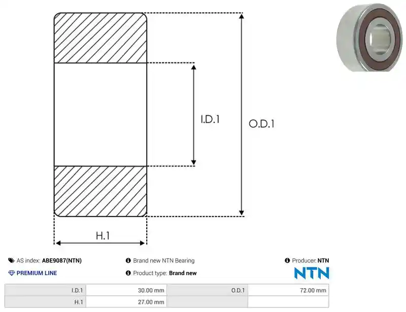 AS-PL ABE9087(NTN)