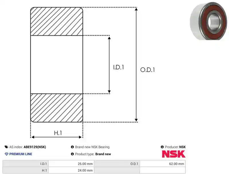 AS-PL ABE9129(NSK)