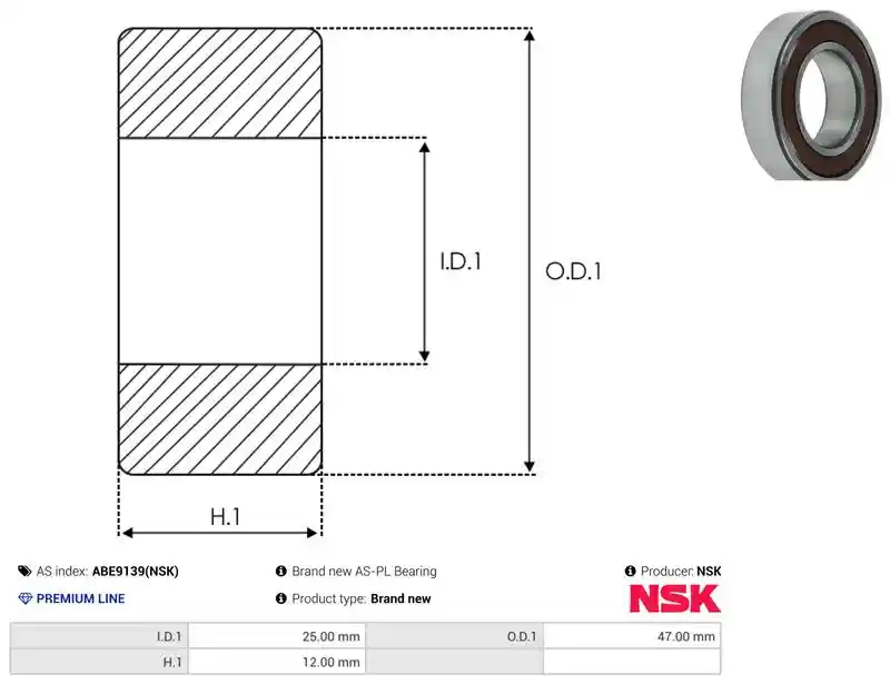 AS-PL ABE9139(NSK)