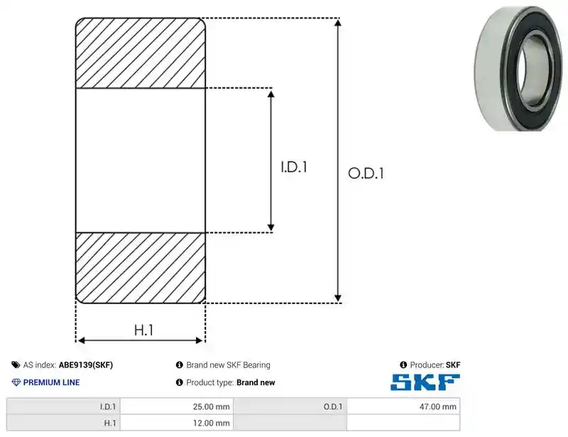 AS-PL ABE9139(SKF)