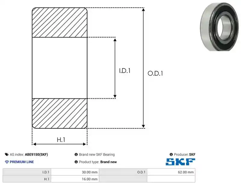 AS-PL ABE9150(SKF)