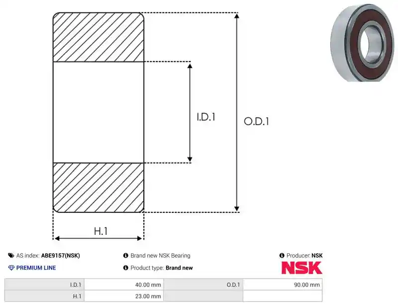 AS-PL ABE9157(NSK)