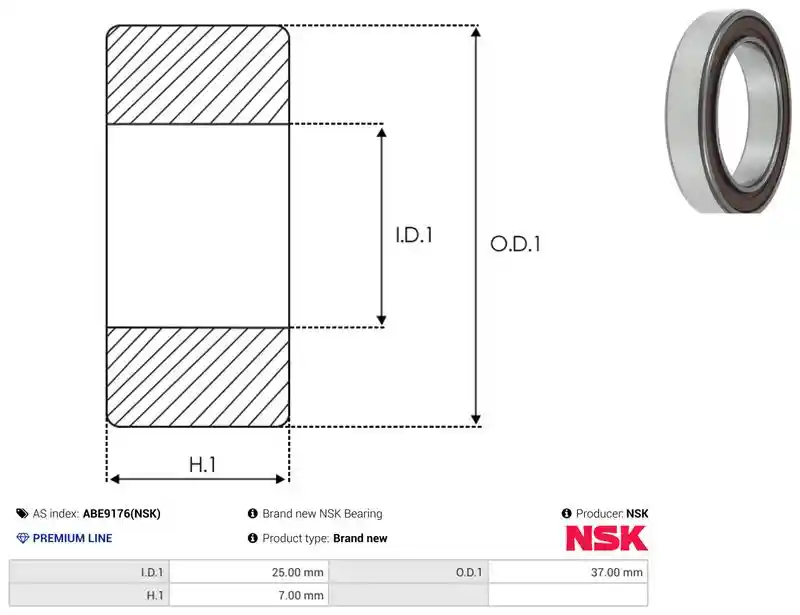 AS-PL ABE9176(NSK)