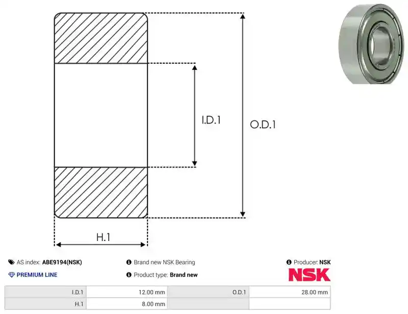 AS-PL ABE9194(NSK)