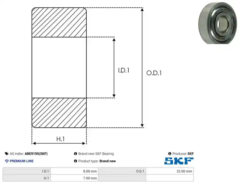 AS-PL ABE9195(SKF)