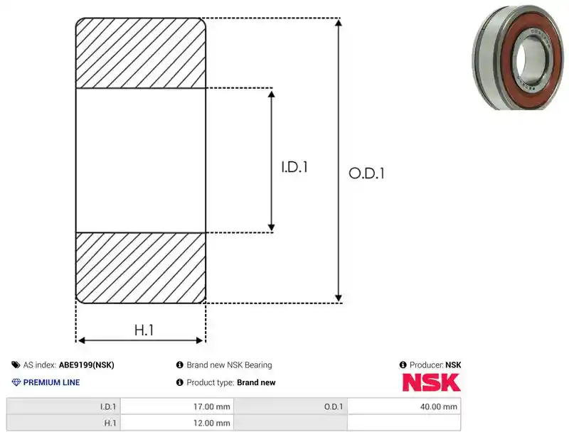 AS-PL ABE9199(NSK)