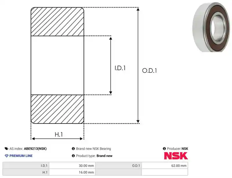 AS-PL ABE9213(NSK)