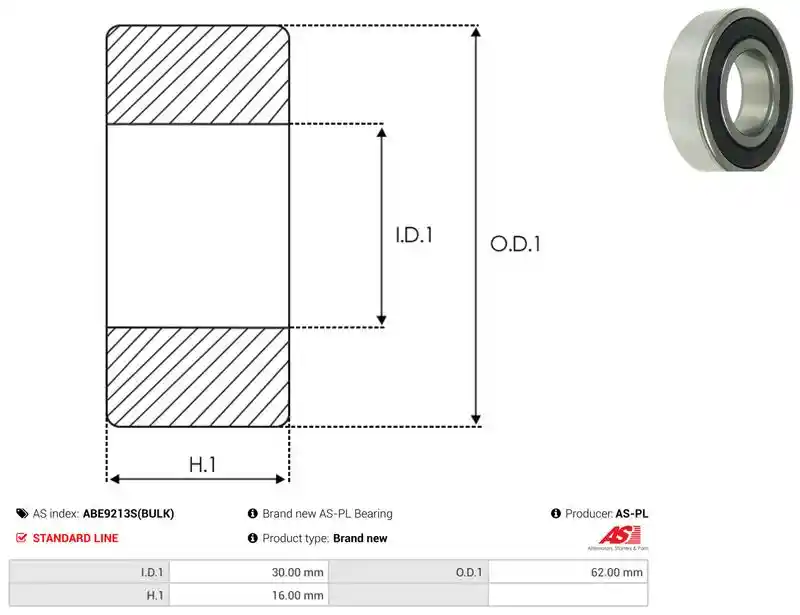 AS-PL ABE9213S(BULK)