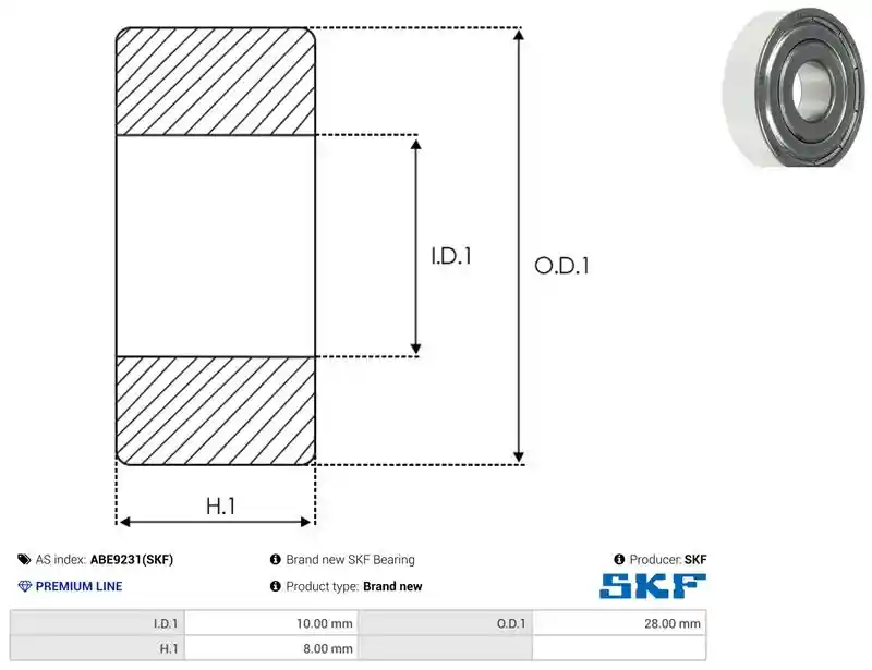 AS-PL ABE9231(SKF)