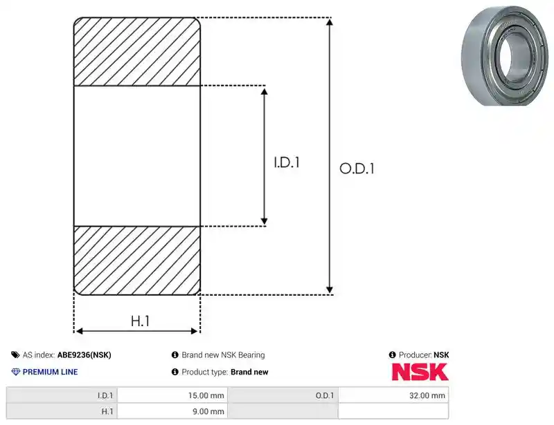 AS-PL ABE9236(NSK)