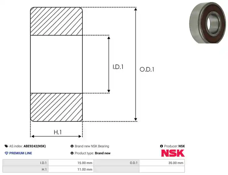 AS-PL ABE9242(NSK)